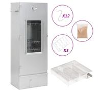 vidaXL Fumoir à four à BBQ générateur de fumée froide acier galvanisé
