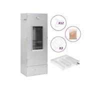 vidaXL Fumoir à four pour BBQ — Générateur de fumée froide, acier galvanisé