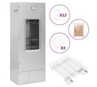Vidaxl Fumoir À Four À Bbq Générateur De Fumée Froide Acier Galvanisé