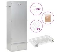 Fumoir à Four à BBQ Générateur de Fumée Froide Barbecue Acier Galvanisé vidaXL