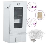 Fumoir à Four à BBQ Générateur de Fumée Froide Barbecue Acier Galvanisé vidaXL