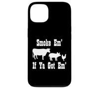 Fumoir à Viande Amusant pour Barbecue - Cadeau pour Fumer la Viande Coque pour iPhone 13