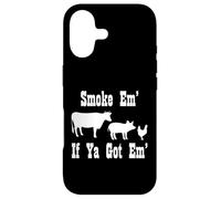Fumoir à Viande Amusant pour Barbecue - Cadeau pour Fumer la Viande Coque pour iPhone 17