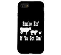Fumoir à Viande Amusant pour Barbecue - Cadeau pour Fumer la Viande Coque pour iPhone SE (2020) / 7/8