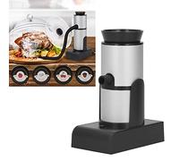 Fumoir Alimentaire, Mini Machine à Fumée Portable, Machine à Fumée Portable, Gastronomie Moléculaire, Cuisson du Steak, du Saumon, Infuseur pour Restaurant Domestique (SILVER)