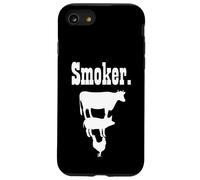 Fumoir Barbecue drôle Barbecue été Griller Papa Viande fumoir Coque pour iPhone SE (2020) / 7/8