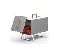 Barbecook fumoir électrique Otto en inox pour fumage à chaud, barbecue fumoir, 26x26x47cm