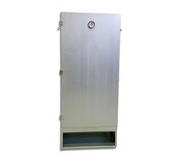 Fumoir 4 niveaux en tôle galvanisée, h 110 cm