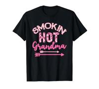 Fumoir Hot Grandma Rose Vif T-Shirt Graphique avec Valeur