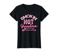Fumoir Hot Grandma Rose Vif T-Shirt Graphique avec Valeur