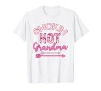 Fumoir Hot Grandma Rose Vif T-Shirt Graphique avec Valeur