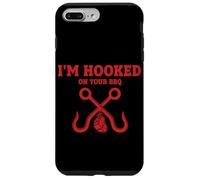 Fumoir Humoristique avec Inscription « I'm Hooked on Your BBQ » Coque pour iPhone 7 Plus/8 Plus