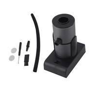 Fumoir Portable à Main pour Cocktails et Aliments, 2 Vitesses, Infuseur DIY en ABS et Aluminium Gris - Saveur Authentique, Compact et Polyvalent pour Cuisine, BBQ, Fromages et