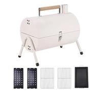 Fumoir portable pour barbecue, fût de barbecue antidérapant et anti-adhésif pour la maison, le camping, la terrasse, le jardin, le balcon, le pique-nique et l'extérieur