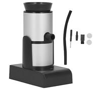 Fumoir portatif, outil de cuisine, machine à fumer les aliments, pour steak, saumon, cocktails, cuisine moléculaire, alliage d'aluminium, alliage de zinc léger 329 g (Argent)