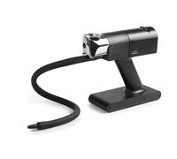 Four à convection combi-grill turbo halogène avec bol en verre trempé, capacité 12 L, avec cerceau d'extension et accessoires, blanc
