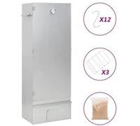 vidaXL Fumoir pour four ¿¿ barbecue avec copeaux de bois 44,5x29x110 cm