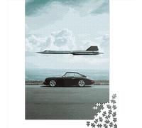 FUmoney Puzzle 1000 pièces Avions Puzzles Adultes et Adolescents Puzzles de difficulté Puzzle Carré en Bois Puzzles Jeux éducatifs Jouets 1000 pièces (75x50 cm)