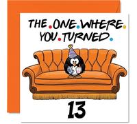 Fun 13th Birthday Cards for Girls and Boys, The One Where