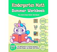 Fun Activities Math Workbook: Fun Educational to Practice Numbers, Counting, Shapes, and Simple Math Skills