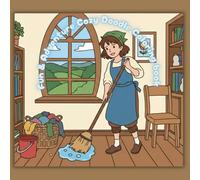 Fun & Adventure Cozy Doodle Coloring book: Line art design for creative coloring, funny and relaxing suitable to everyone.