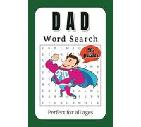 Fun and Challenging Word Puzzles for Dads:: Over 50+ Easy to Read Print Puzzles Featuring Dad Jokes, Classic Rock, and More!