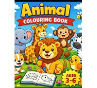 Fun Animal Colouring Book for Preschool Kids