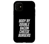 Fun Body by Double Bacon Cheeseburgers Meme Saying Coque pour iPhone 11