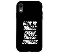 Fun Body by Double Bacon Cheeseburgers Meme Saying Coque pour iPhone XR