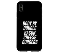 Fun Body by Double Bacon Cheeseburgers Meme Saying Coque pour iPhone XS Max