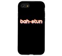 Fun Boston Massachusetts Bah-stun Design Coque pour iPhone SE (2020) / 7/8