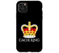 Fun Cache King Geocache Geocaching Coque pour iPhone 11 Pro Max