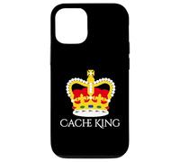 Fun Cache King Geocache Geocaching Coque pour iPhone 12/12 Pro