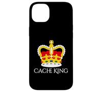 Fun Cache King Geocache Geocaching Coque pour iPhone 14 Plus