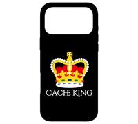 Fun Cache King Geocache Geocaching Coque pour iPhone 17 Pro Max