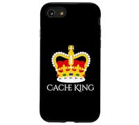 Fun Cache King Geocache Geocaching Coque pour iPhone SE (2020) / 7/8