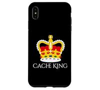 Fun Cache King Geocache Geocaching Coque pour iPhone XS Max