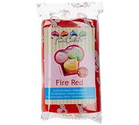 Fun cakes Pâte À Sucre Rouge Feu 250 G FC97350