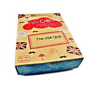 Fun Card English THE USA QUIZ (Grammar and Vocabulary Flashcards + Exciting Game)