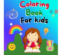 Fun Coloring Book for Kids Ages 4-8: 24 Pages with Wild Animals, Holidays, Sports, Music, Space, and More
