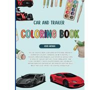 fun coloring book of cars and trucks -: A book to awaken the child's motor and perceptive skills, providing a fun time when coloring