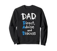 Fun Dad Definition Guide des pères Direct Conseiller Discuter Sweatshirt