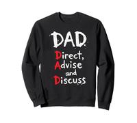 Fun Dad Definition Guide des pères Direct Conseiller Discuter Sweatshirt