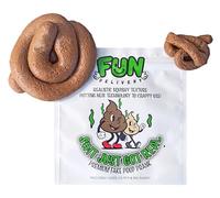 FUN delivery S#!t Just Got Real : Premium Fake Poop Prank 2 Différentes Pièces Mushy Réalistes pour Gags & Blagues