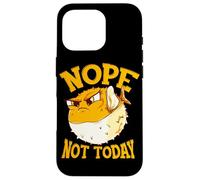 Fun Design for Buffer Fish Nope, Not Today Coque pour iPhone 16 Pro