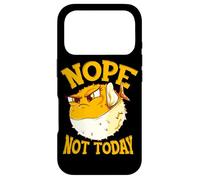 Fun Design for Buffer Fish Nope, Not Today Coque pour iPhone 17 Pro