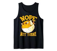 Fun Design for Buffer Fish Nope, Not Today Débardeur