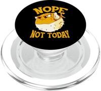 Fun Design for Buffer Fish Nope, Not Today PopSockets PopGrip pour MagSafe