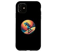 Fun Dinosaur Skateboarder Skater Design Coque pour iPhone 11