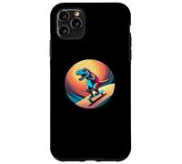 Fun Dinosaur Skateboarder Skater Design Coque pour iPhone 11 Pro Max